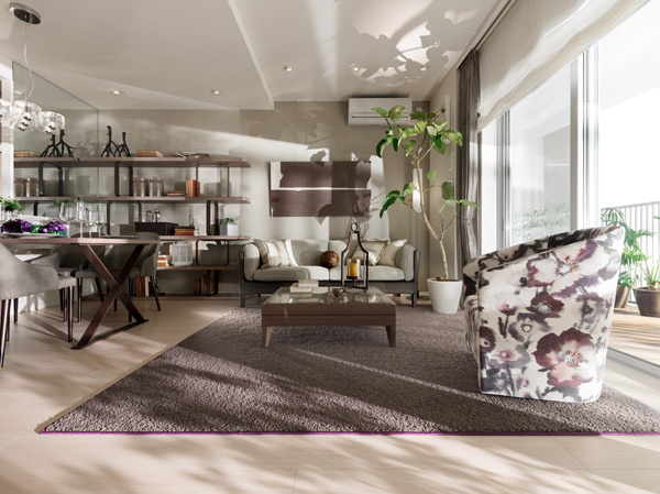 Living. LIVING DINING