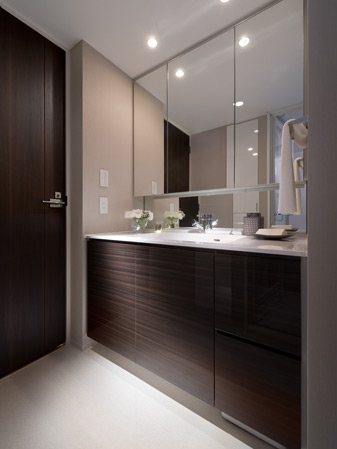 Bathing-wash room. POWDER ROOM