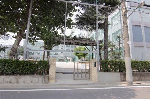 Junior high school. 308m to Edogawa Ward Matsue third junior high school