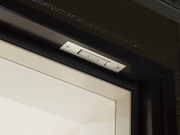 Security.  [Security sensors] Installed in the front door and part of the window of each dwelling unit. The sensor will react when the front door or window is opened in crime prevention when setting.