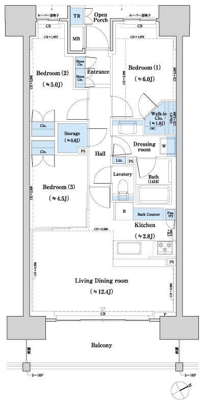 Floor: 3LD ・ K + WIC + ST + TR, the occupied area: 70.07 sq m, Price: TBD