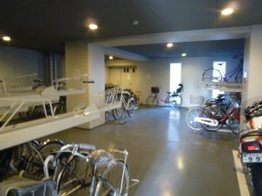 Other local. Bicycle-parking space