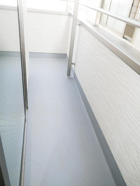 Balcony. It will be L-shaped large balcony of