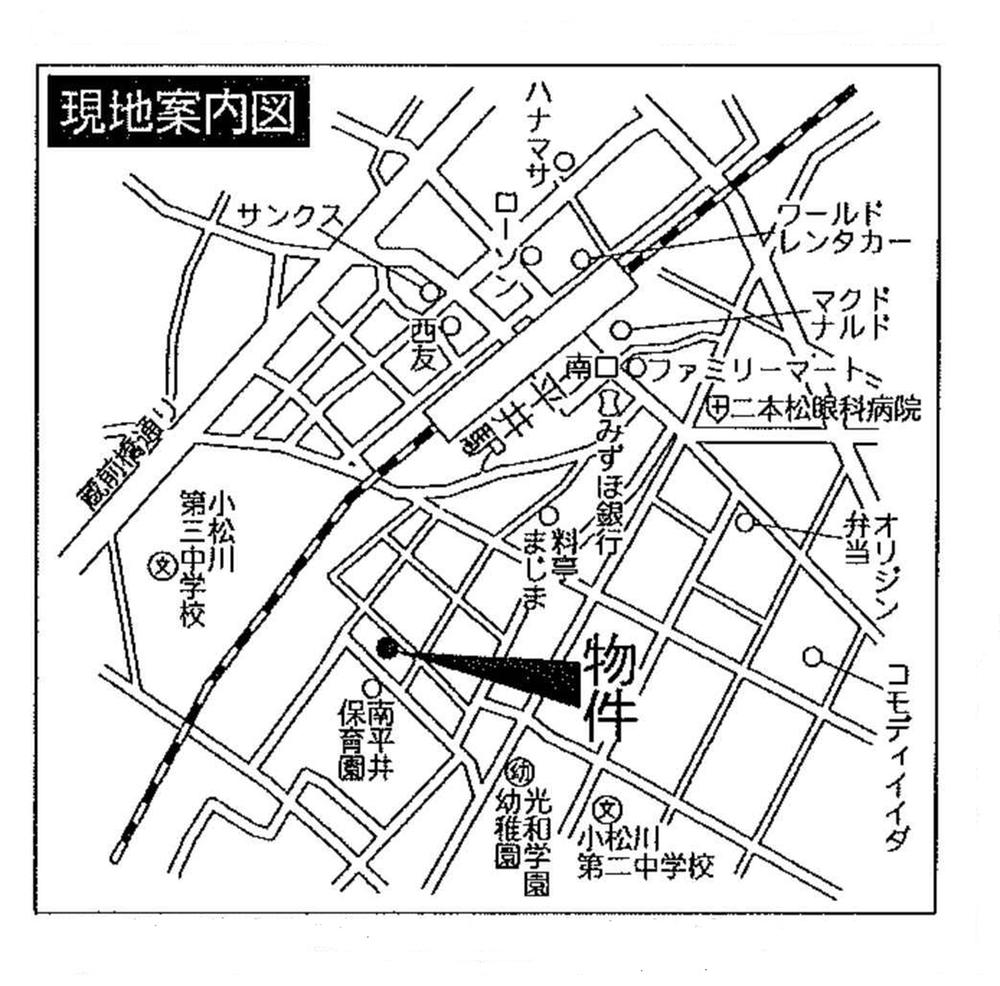 Other. Local guide map