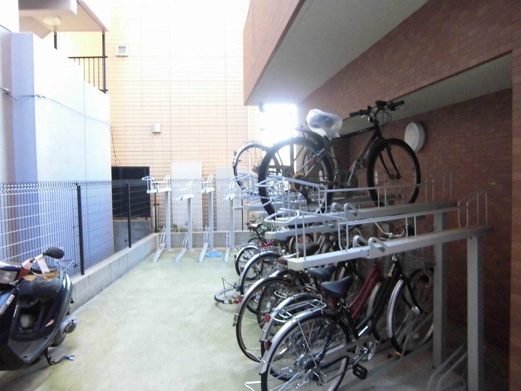 Other common areas. Bicycle-parking space