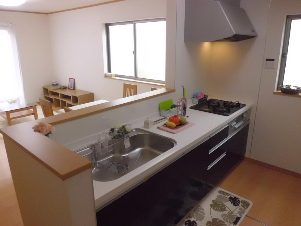 Kitchen. The photograph is an image. 