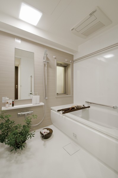 Bathroom was adopted thermos bathtub. Depending on the plan there is also with window