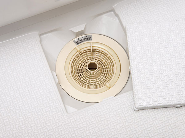 Bathing-wash room.  [Rakupoi hair catcher] In entangled easy special structure of hair, Firmly catch the hair that has been flowing. It is easy when you throw away.