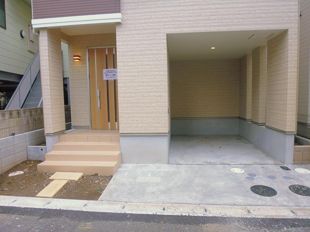 Parking lot. Of Building 2 garage