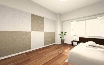 Non-living room. Example of construction