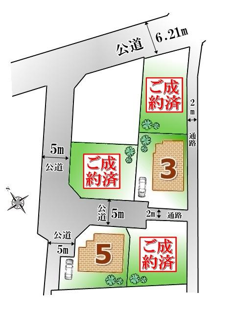 The entire compartment Figure. Fuchu Yotsuya 1-chome compartment view