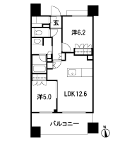 Floor: 2LDK + SIC, the occupied area: 57 sq m, Price: TBD