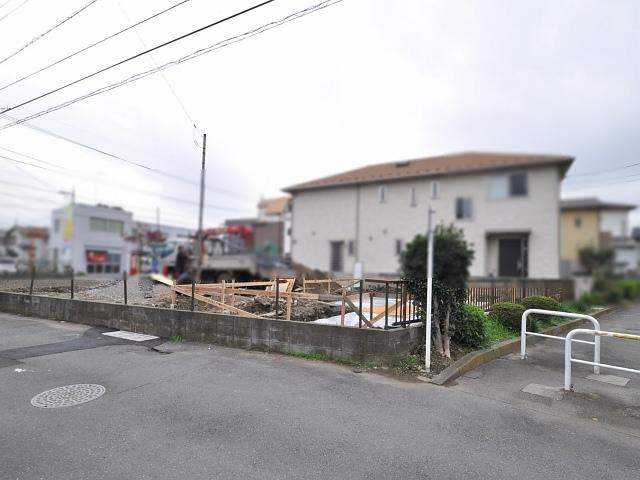 Local appearance photo. Fuchu Koremasa 1-chome, site landscape Groundbreaking