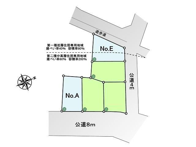 The entire compartment Figure. Fuchu Koremasa 1-chome compartment view