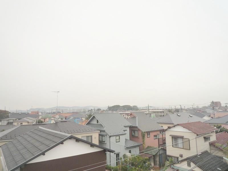 View photos from the dwelling unit. The view from the roof balcony