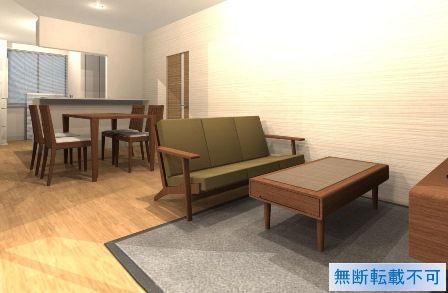 Living. Furnished Property. Air-conditioned 1 groups. ~ It is in a new interior renovation. Scheduled for completion January 25, 2014 ~ Your preview is possible at any time. The field situation, There is the case that specifications may be changed.