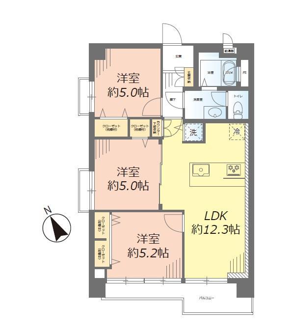 Floor plan. Renovation property is (stock) Shibuya real estate
