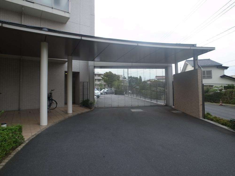 Parking lot. Common areas