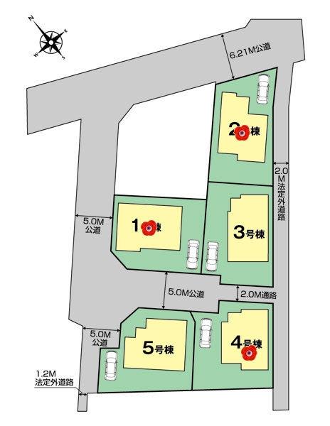 The entire compartment Figure. Fuchu Yotsuya 1-chome Stage III section view