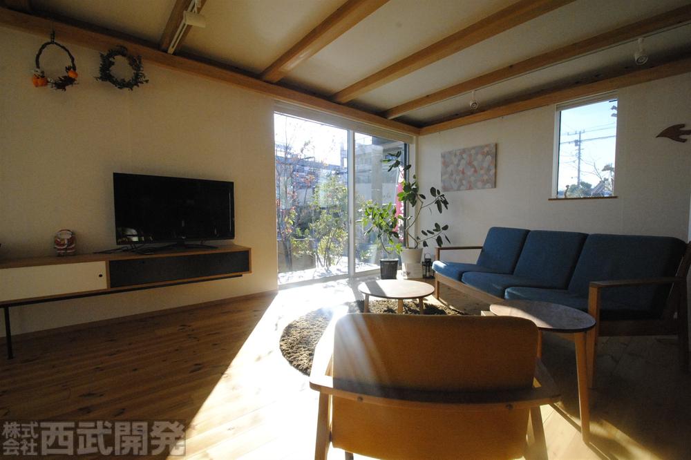 Model house photo. Model house interior