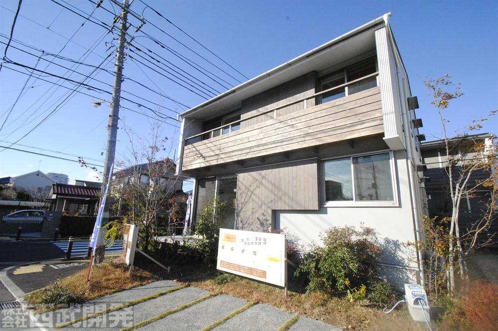 Model house photo. Model house appearance