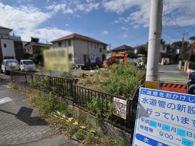Local land photo. Fuchu Koremasa 1-chome, site landscape During construction