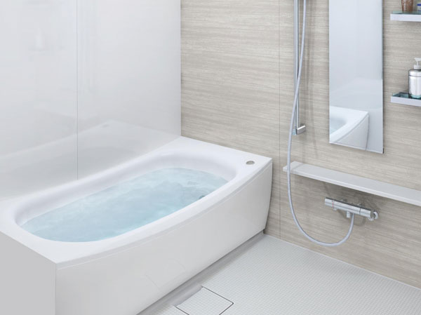 Bathing-wash room.  [Mist sauna] Mist of hot water is wrapped body, Exert a sauna effect even at low temperatures. Relax & Rejuvenate, sweating, Blood flow promotion, Washing ・ Moisture retention, Five of the effect of heat insulation can be expected.