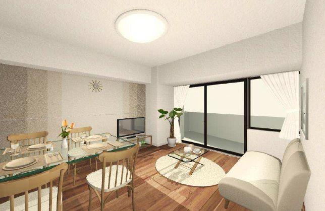 Living. ~ It is in a new interior renovation. Scheduled for completion January 31, 2014 ~ Your preview is possible at any time. The field situation, There is the case that specifications may be changed. ◆ Pet breeding Allowed (bylaws Yes) ◆ auto lock ◆ Pasting outer wall tile ◆
