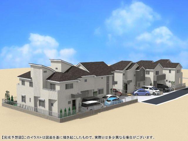 Rendering (appearance). Momijigaoka 3-chome Rendering