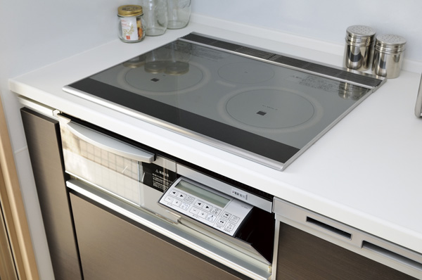 3-necked of IH cooking heater