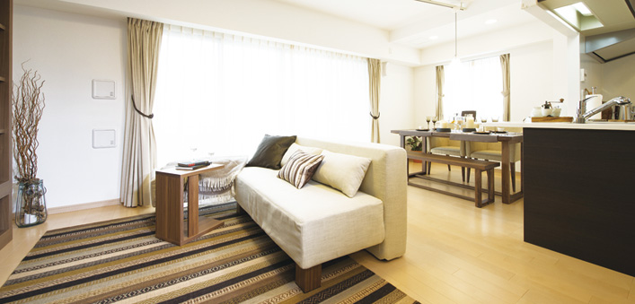 Premium model room of living ・ Dining (A type)