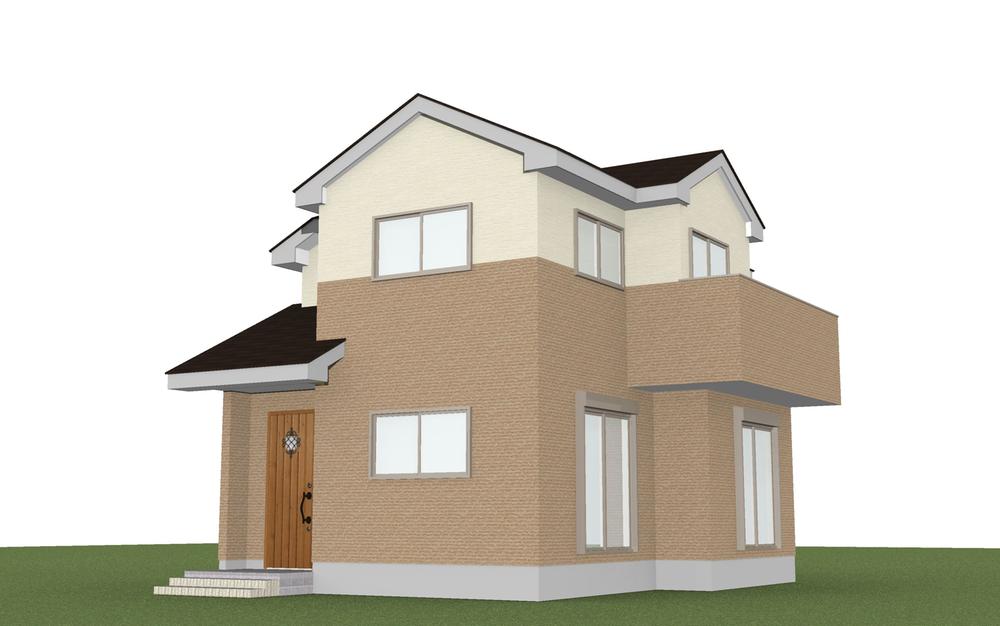 Building plan example (Perth ・ appearance). Building plan example