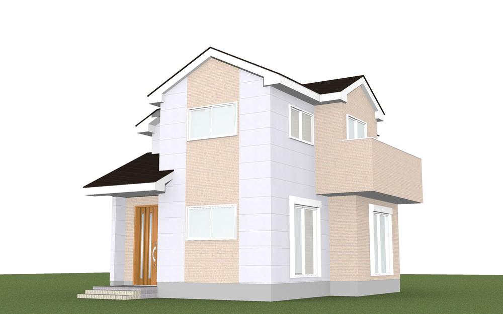 Building plan example (Perth ・ appearance). Building plan example