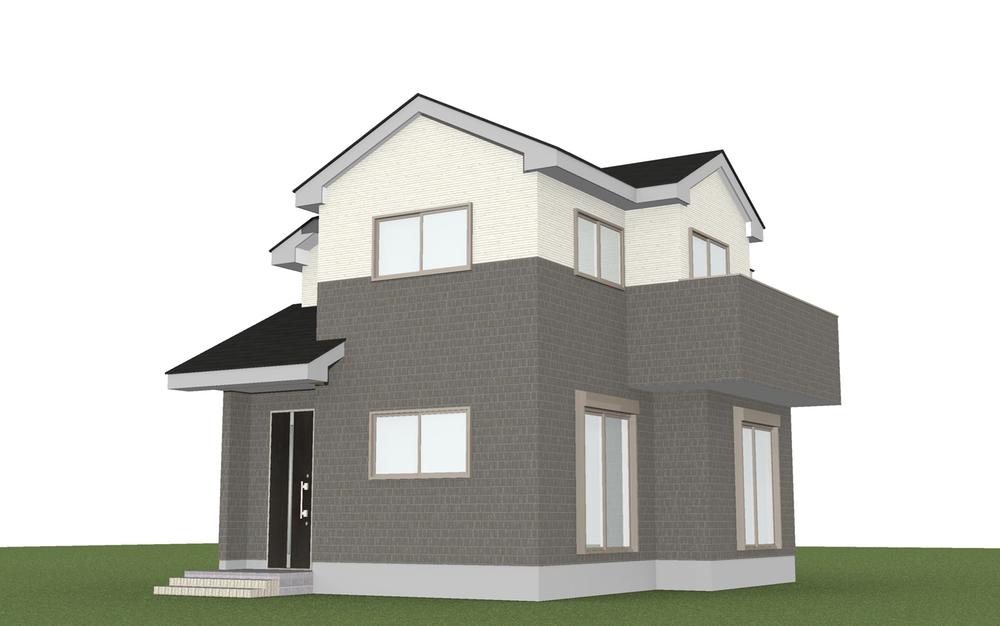 Building plan example (Perth ・ appearance). Building plan example