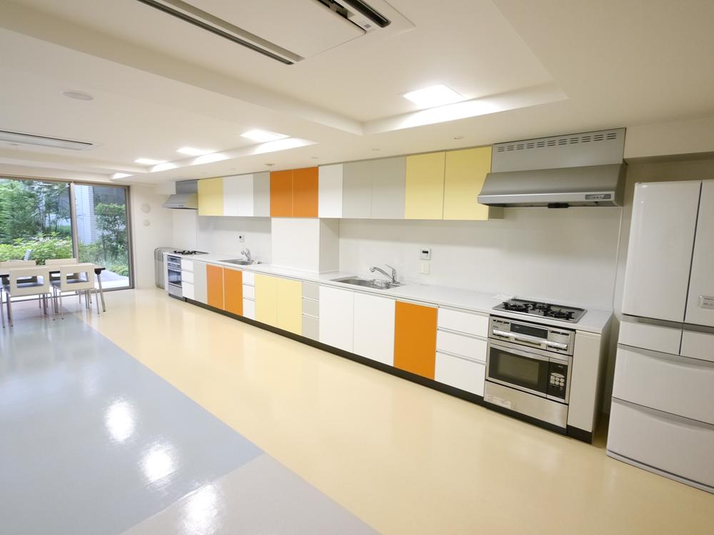 Other common areas. Kitchen studio party can also be of gathered friends and colleagues