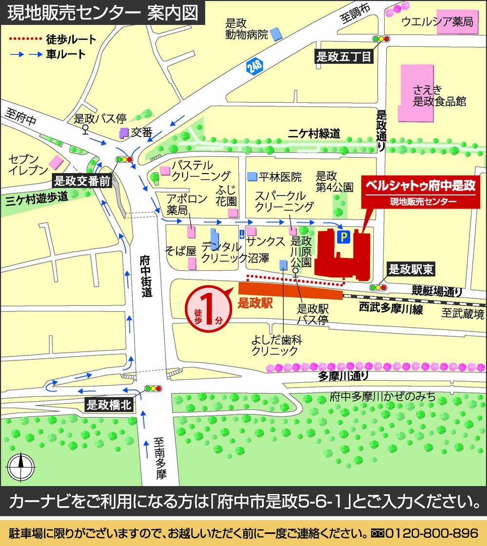 Local guide map