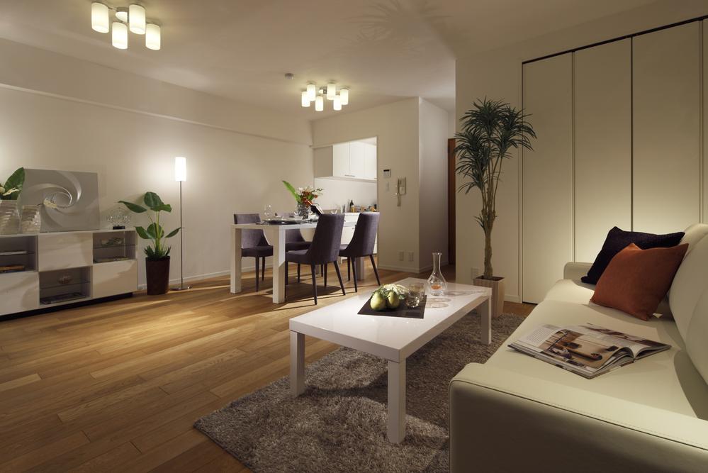 Living. Living-dining 2013 September D type 505, Room model room shooting furniture ・ Furnishings are not included in the sale price