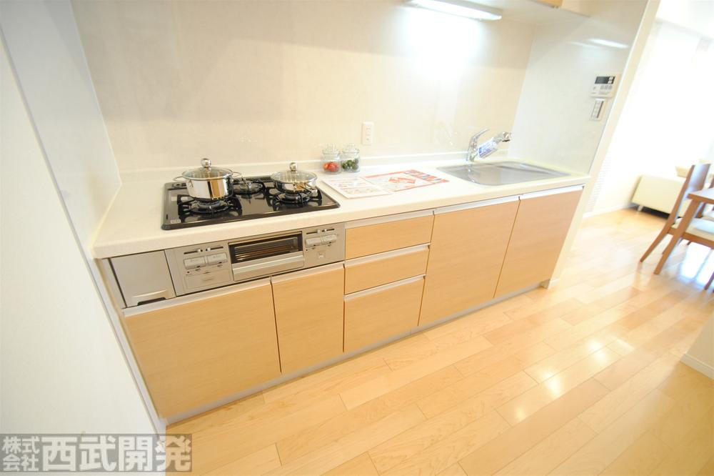 Kitchen. Artificial marble counter kitchen