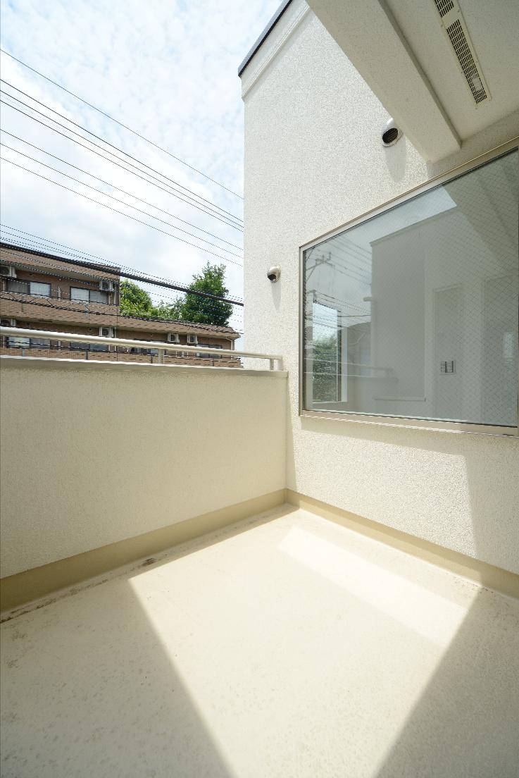 Balcony. Example of construction