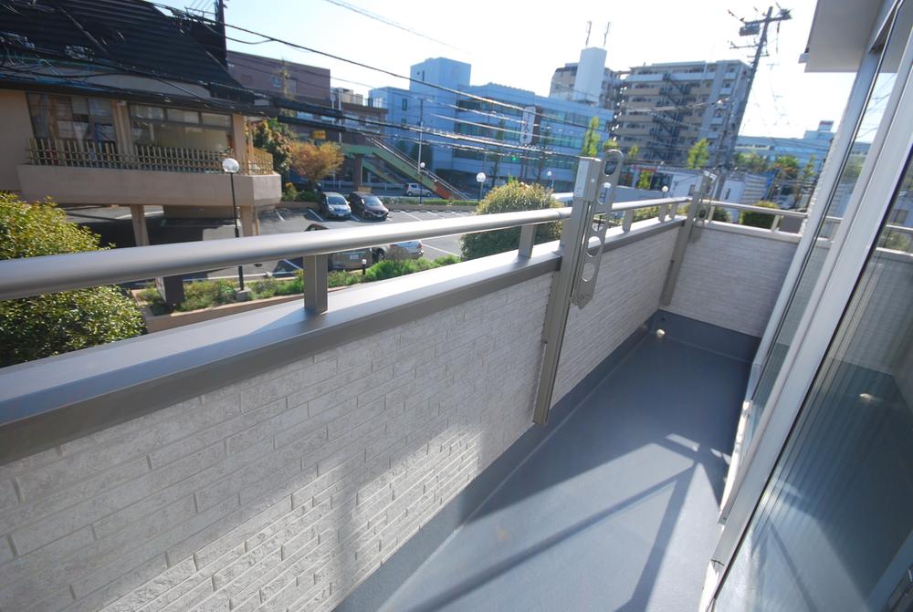 Balcony. Example of construction