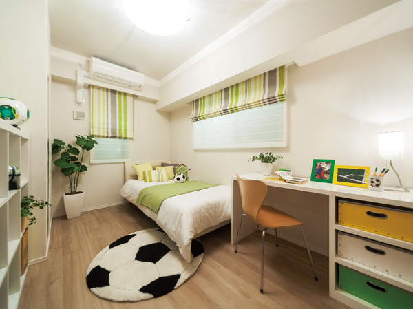 Interior.  [bedroom] Western-style we have to cherish the "individual" is, Consideration to enjoy the time and space, Breathing in every corner of the room.