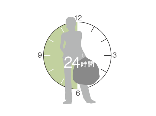 Common utility.  [24-hour garbage can out] Installing a garbage yard of 24-hour in the building. Because it can issue such as in passing or late-night outing, It is very convenient (principle, Collection day or the day before the local government was determined). (Conceptual diagram)