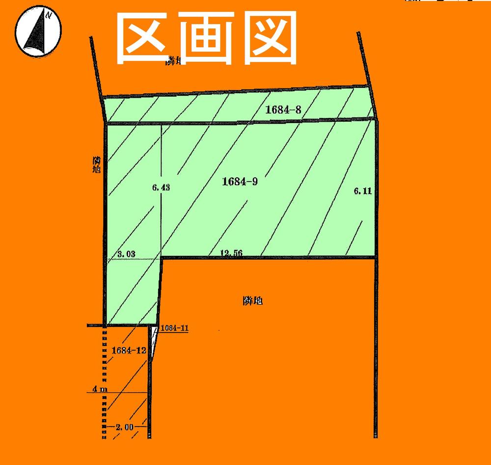 Compartment figure. Land price 21,230,000 yen, Land area 140.4 sq m compartment view