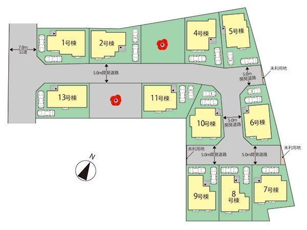 The entire compartment Figure. Fussa Kumagawa District Eze