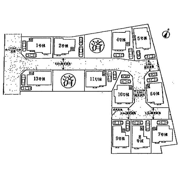 Compartment figure. 41,800,000 yen, 4LDK, Land area 120.61 sq m , Building area 95.63 sq m