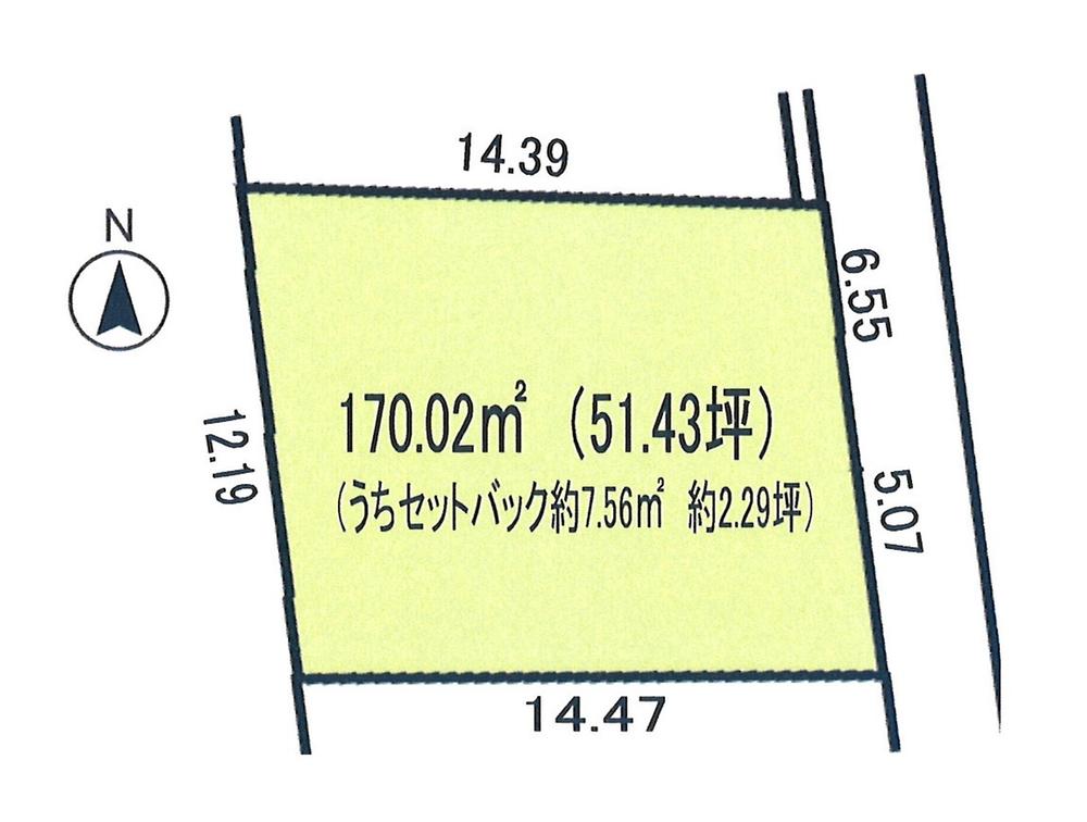 Compartment figure. Land price 33 million yen, It can architecture at the land area 170.02 sq m your favorite House manufacturer. 