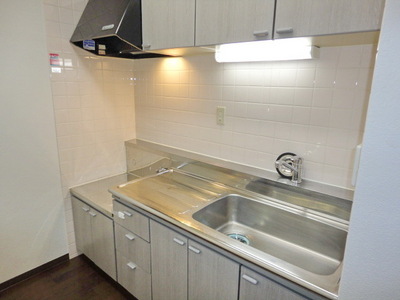Kitchen. ☆ Two-burner gas stove installation Allowed ☆