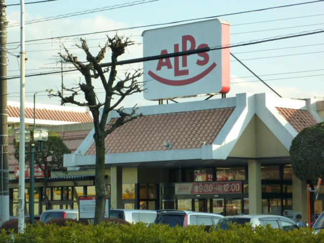 Supermarket. 340m to Super Alps (Super)
