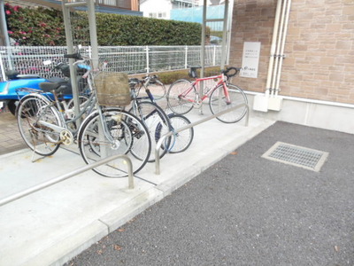 Other common areas. Is a bicycle parking lot