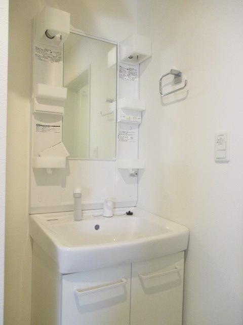 Washroom. Since shampoo dresser is nice usability